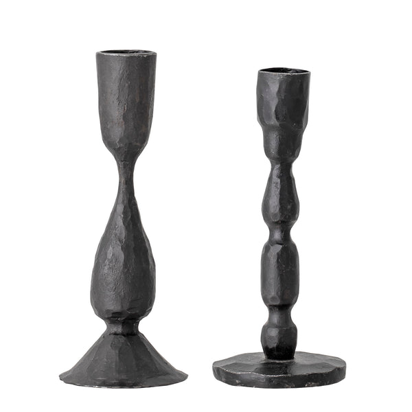 Iron Candlestick | Set of 2