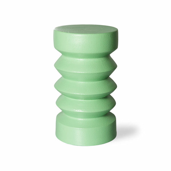 STONEWARE SIDE TABLE GREEN