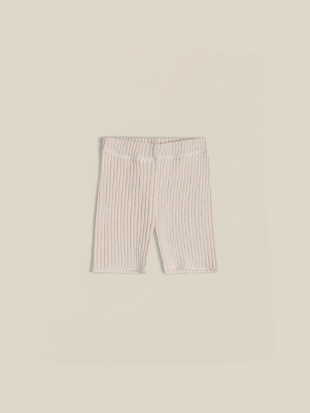 Organic Zoo Oat Knitted Shorts