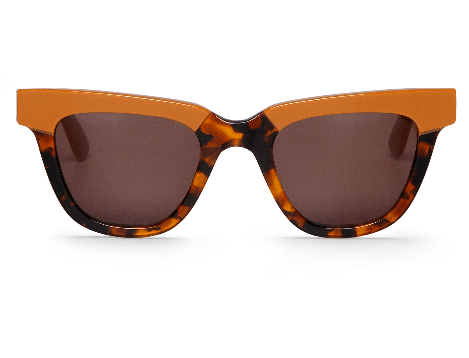 MR BOHO Toffee Letters Sunglasses with Classical Lenses