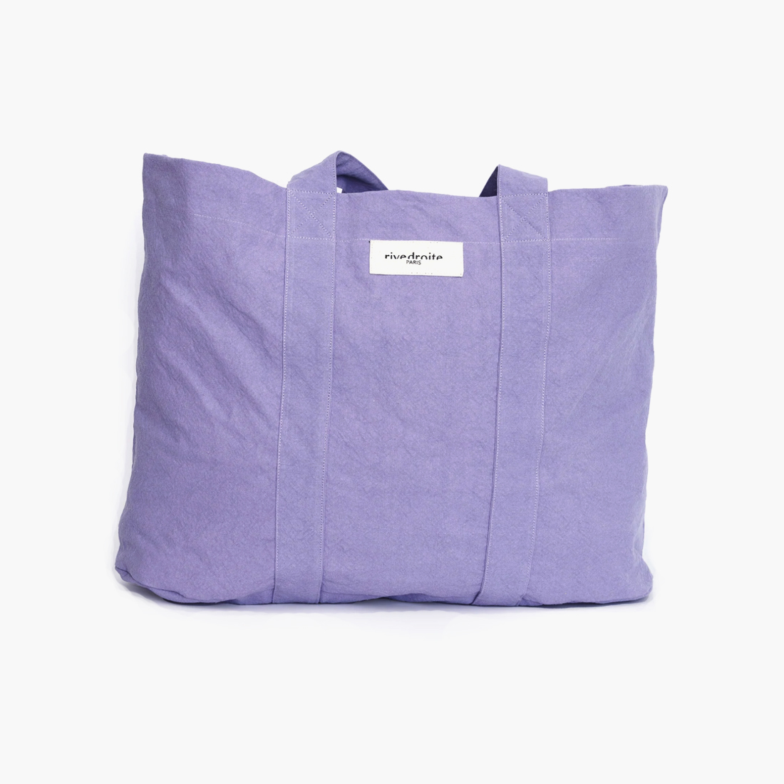 Lilac Recycled Cotton Tote Bag - Marcel