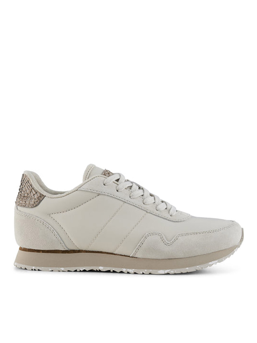 Oatmeal Nora III Leather Trainer Sneakers