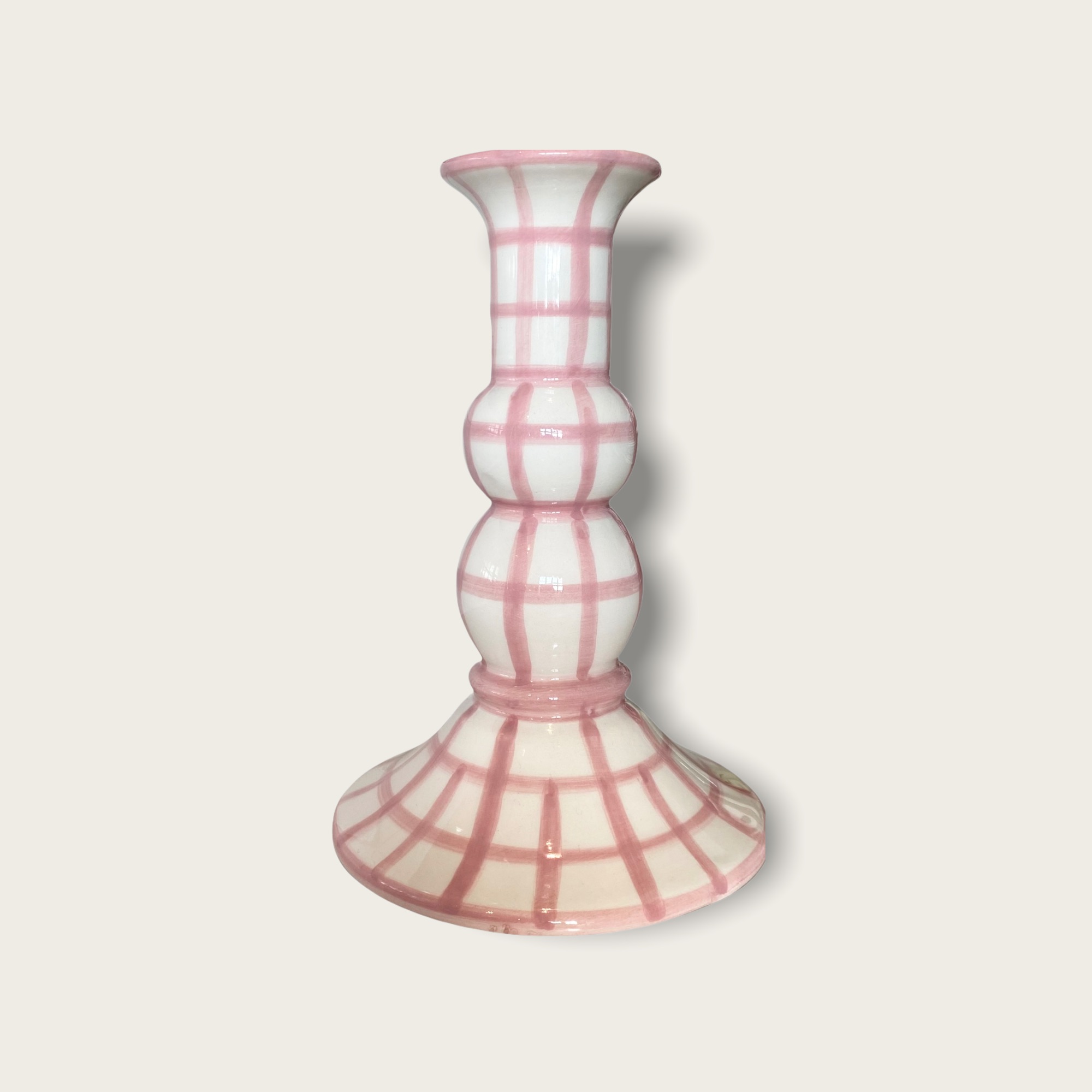 Lumiere Baby Pink Candle Holder