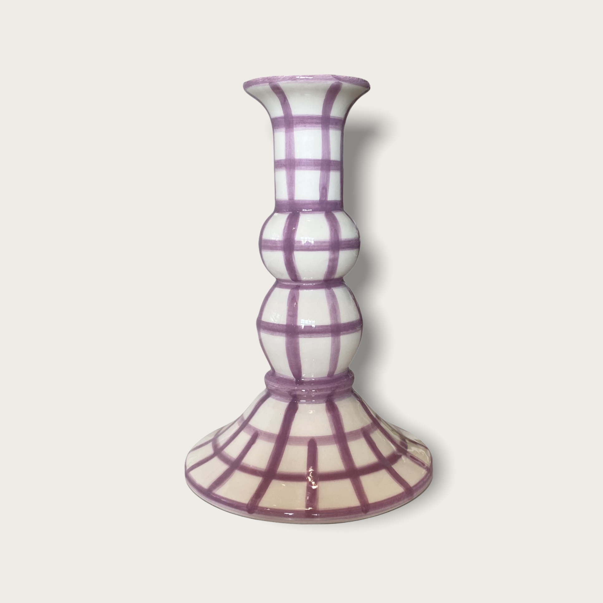 Vaisselle Lumiere Pink Candle Holder