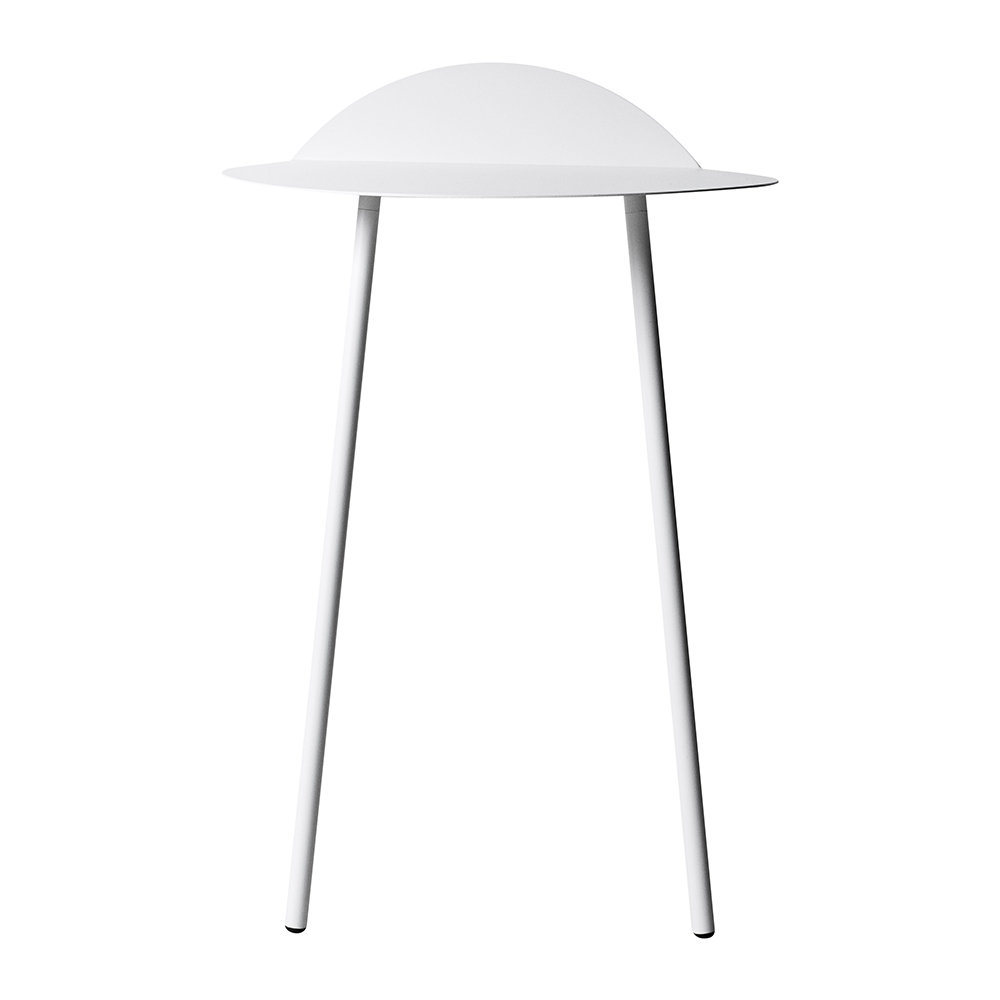 White Yeh Tall Wall Table