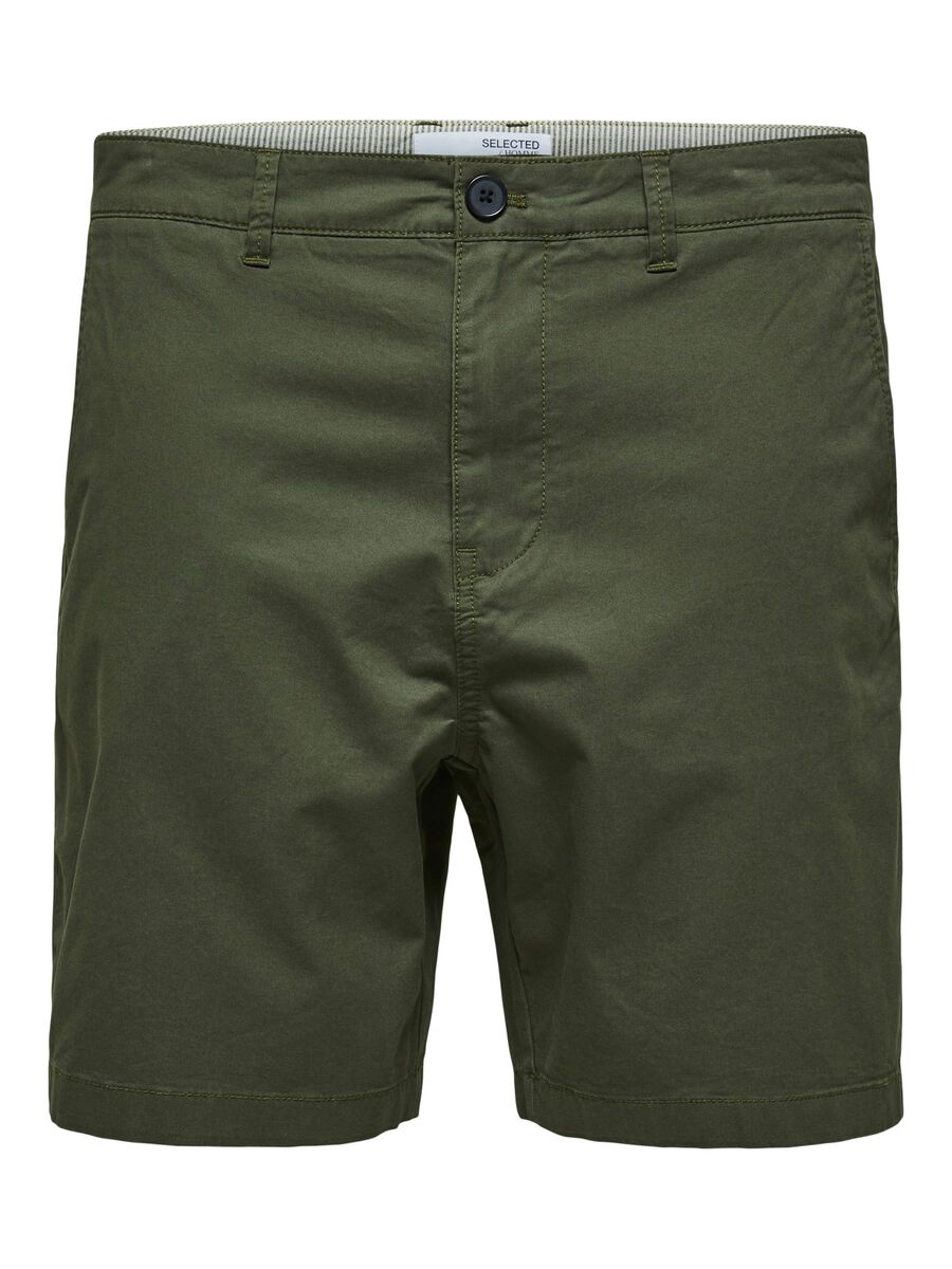Selected Homme Comfort Flex Shorts - Forest Night  
