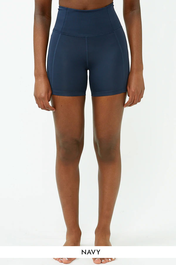 Girlfriend Collective Run High-Rise Shorts  (More colours available)