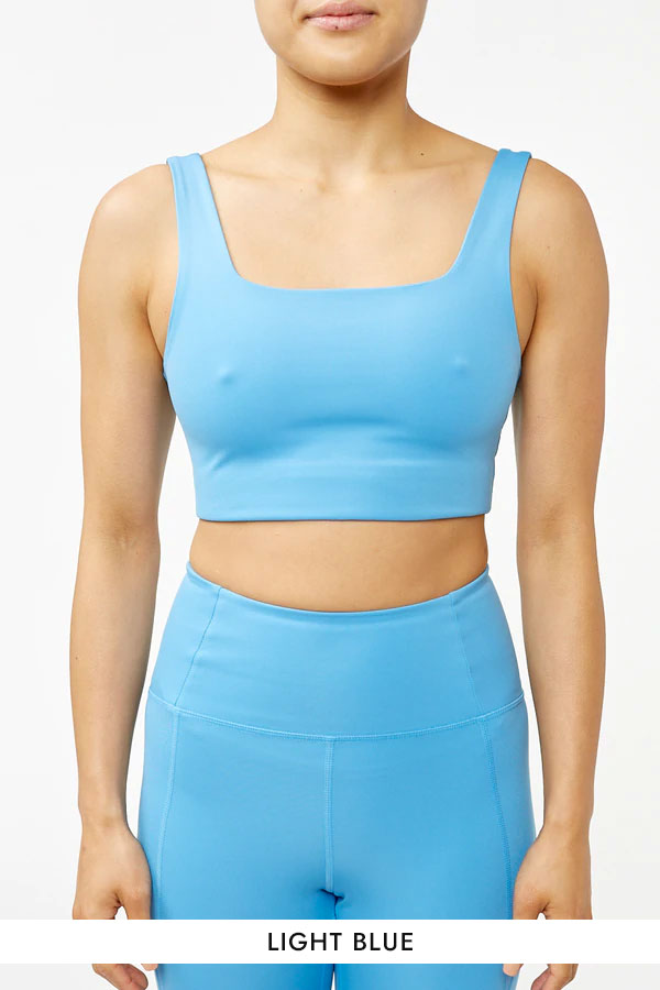 Girlfriend Collective Tommy Square Neck Bra  (More colours available)