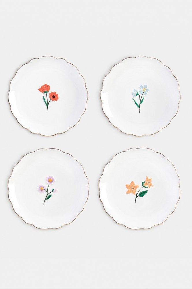 andklevering-set-of-4-wildflower-plates