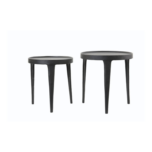 Forgé Side Tables | Black Steel