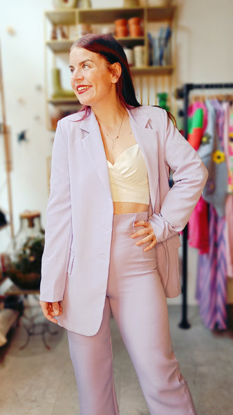 Linna Blazer - Lilac