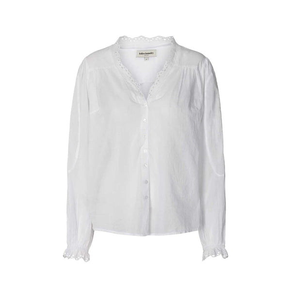 Lollys Laundry Charles Blouse White