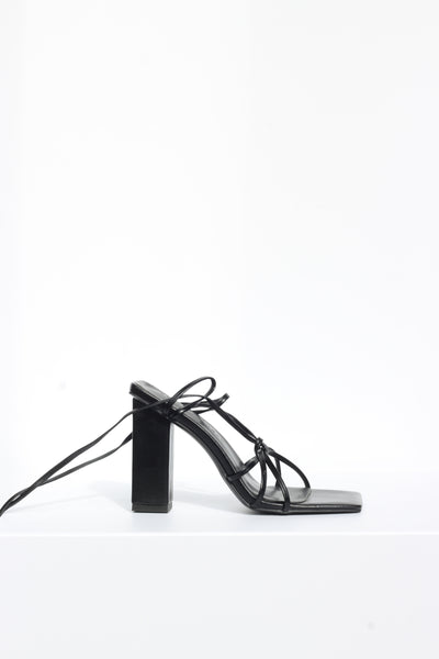 Collection & Co Mara Heeled Sandal, Black