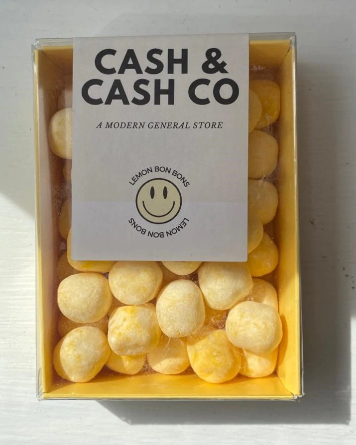 Cash & Cash Co Lemon Bon Bons.