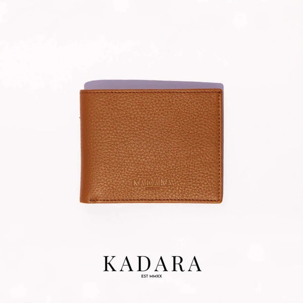 KADARA Débò - Sand Brown Leather Wallet By