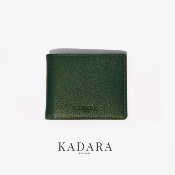 Damilọ́lá - Green Leather Wallet By