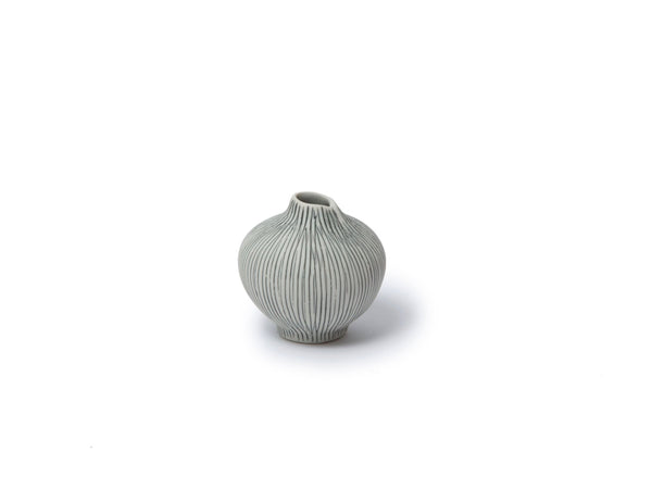 Grey Line Vase - Small