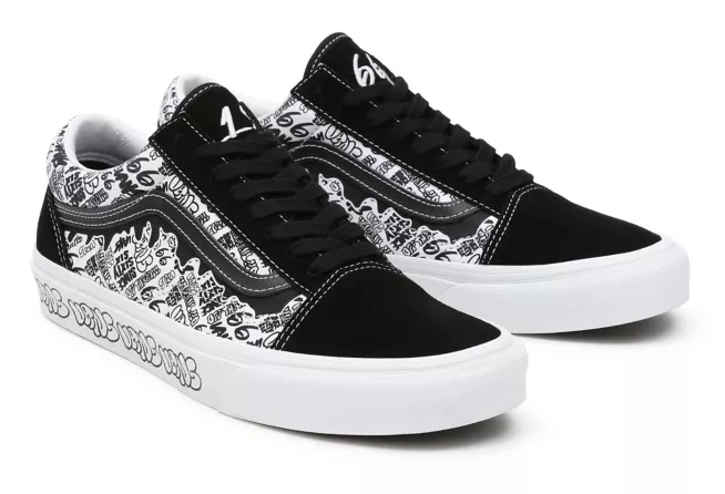 Trouva: Vans Ua Old Skool Graffiti Black & White