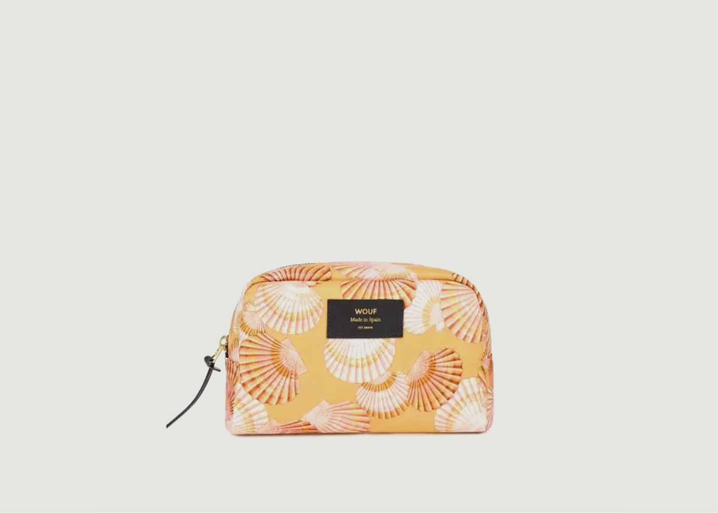 Wouf Toilet Bag With Shells Pattern Coral