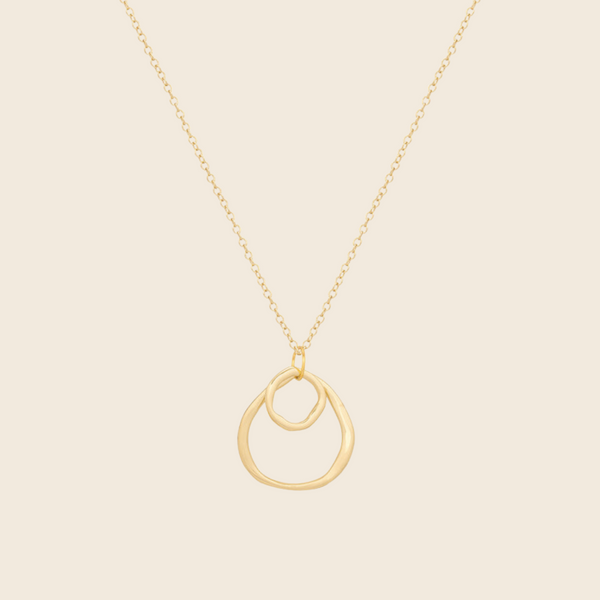 A Weathered Penny  Emerson Necklace | Gold