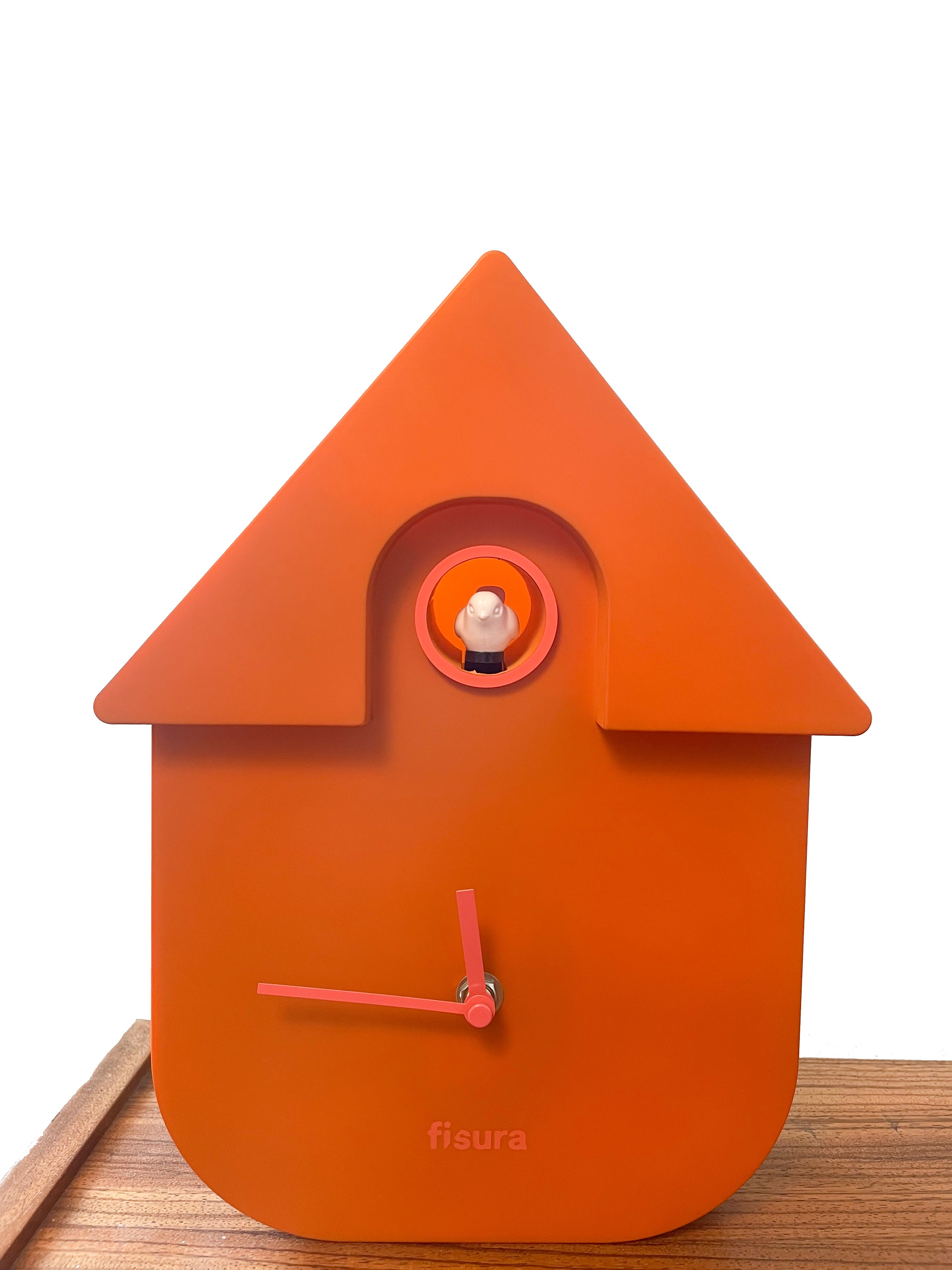 Fisura Fisura - Horloge À Coucou Orange