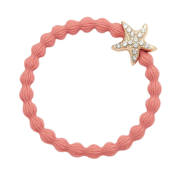 Starfish Coral Bubble Elastic Hairband