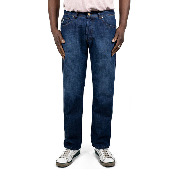 109 Marvin Regular Straight Jean - Dark Stone Wash