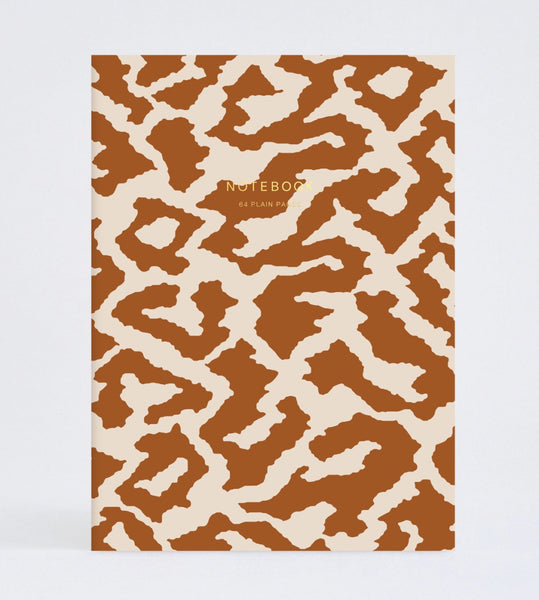 Wrap Burnt Orange Weave Notebook