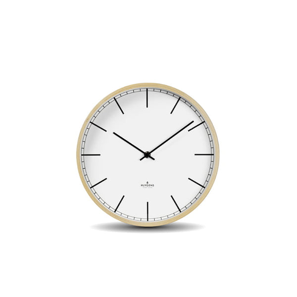 HUYGENS | Wood Index Wall Clock 25cm