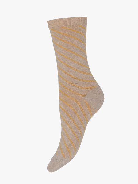 Dion Ankle Socks - Champagne Beige