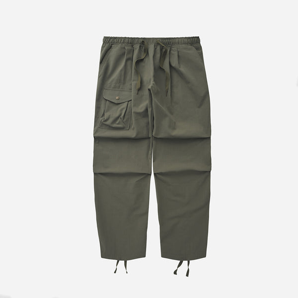 Army Two Tuck Pants - Olive