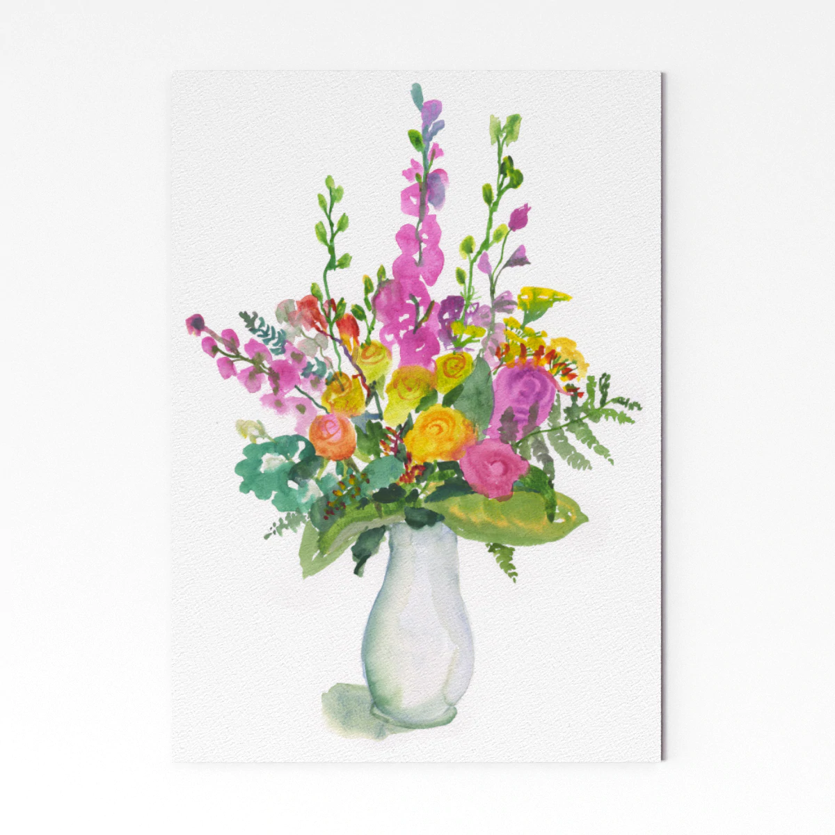 Wild Flowers Art Print - A4