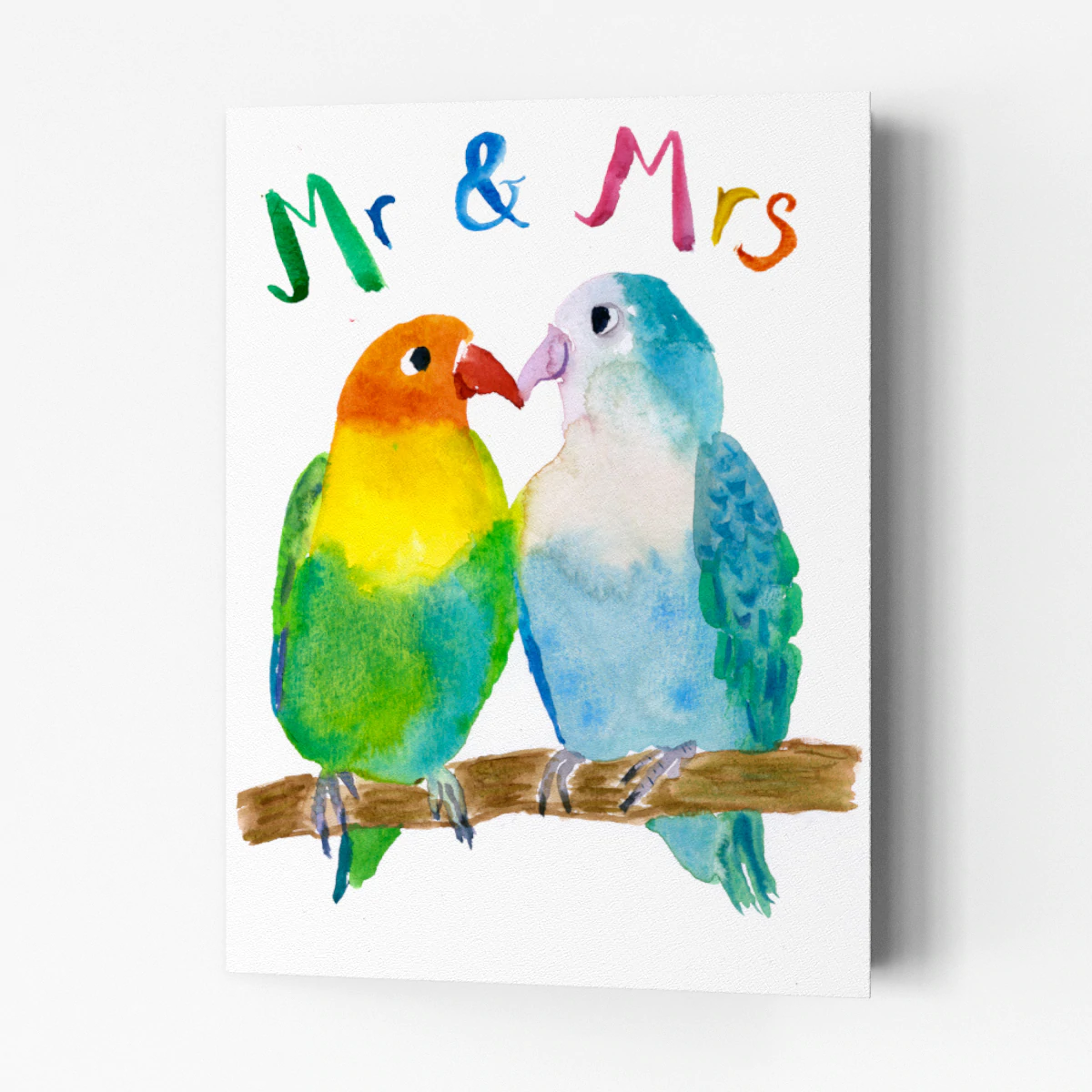 Rosie Webb  Mr & Mrs Wedding or Anniversary Card