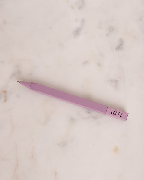 Design Letters Mechanical Pen Color Love