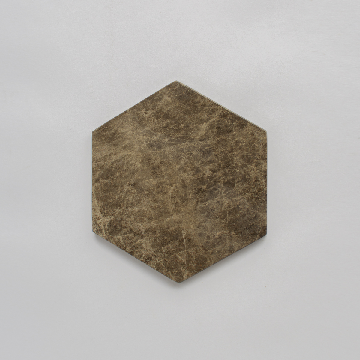 Kiwano Concept Emparador Marble Hexagon Platter Small