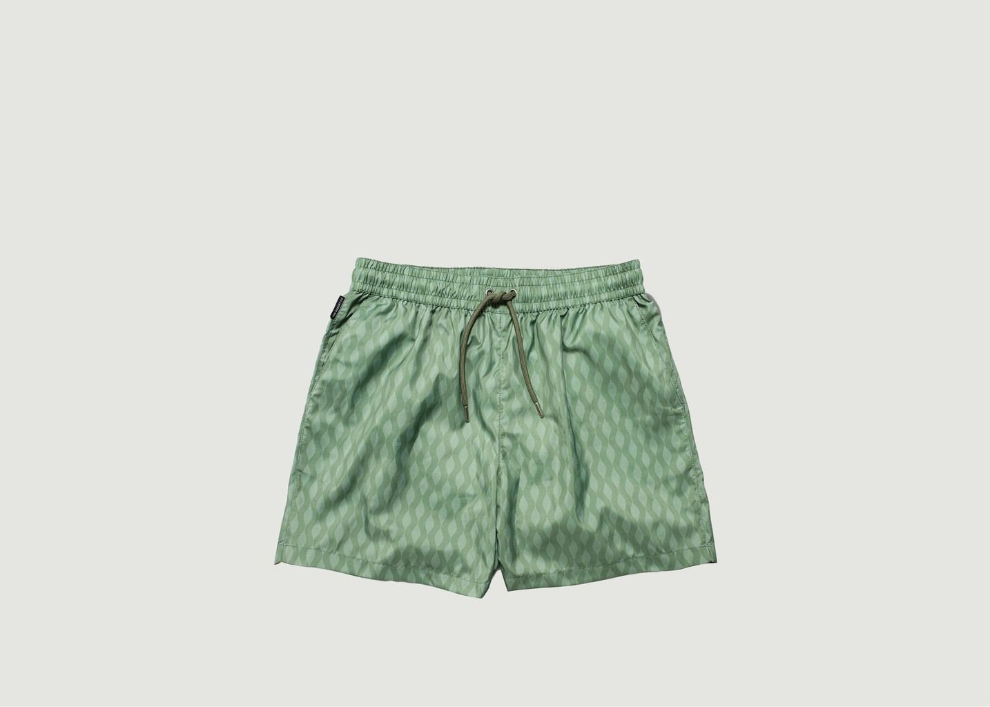 Green Waves Classic Swim Shorts