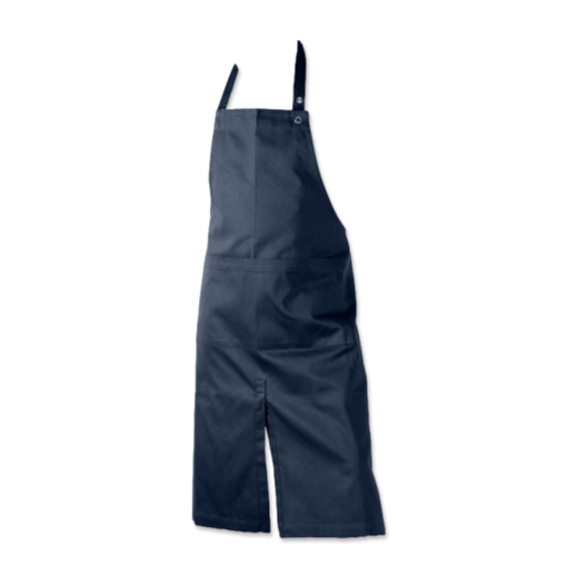 Apron With Pocket Dark Blue