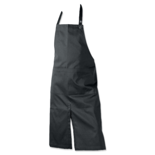 Apron With Pocket Dark Grey