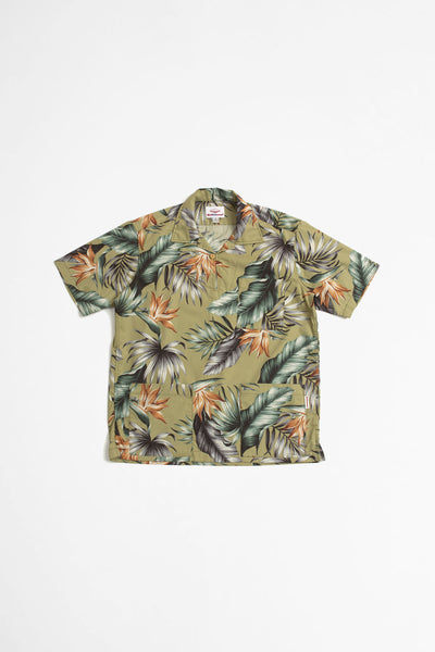 Battenwear Topanga Pullover Sage Paradise Shirt