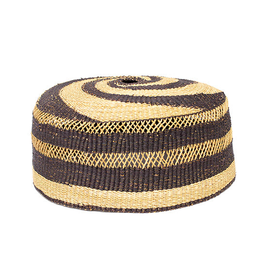 Ghanaian Hand Woven Light Shade 'Whirlwind&#x27