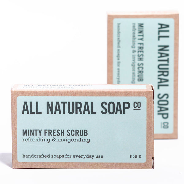 Minty Fresh Scrub Soap