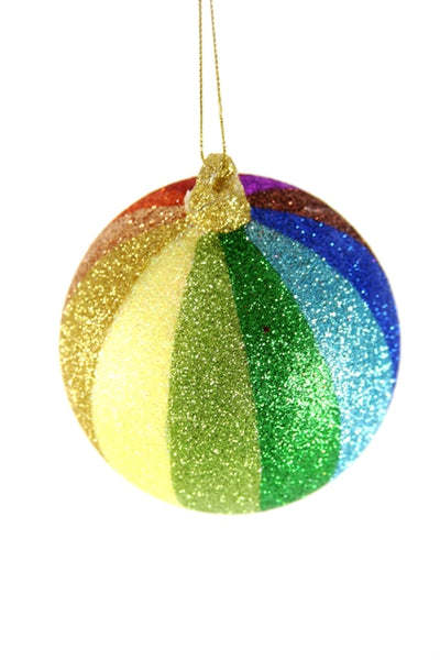 Cody Foster & Co Rainbow Glitter Bauble
