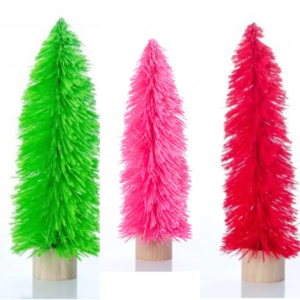 Acorn & Will Large Tinsel Christmas Trees