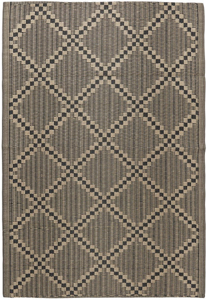Ib Laursen Black And Beige Recycled Mat
