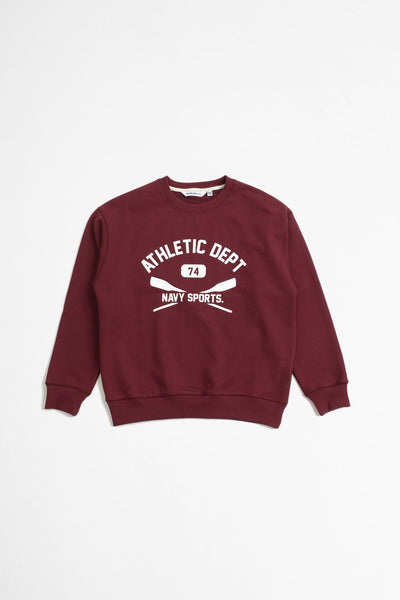 Athletic Dept Sweatshirt Burdungy