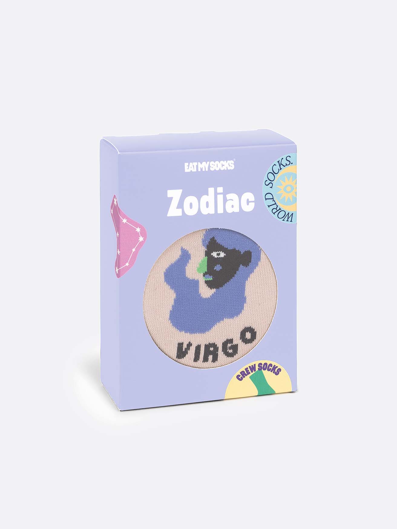 Socks - "zodiac Virgo&quot