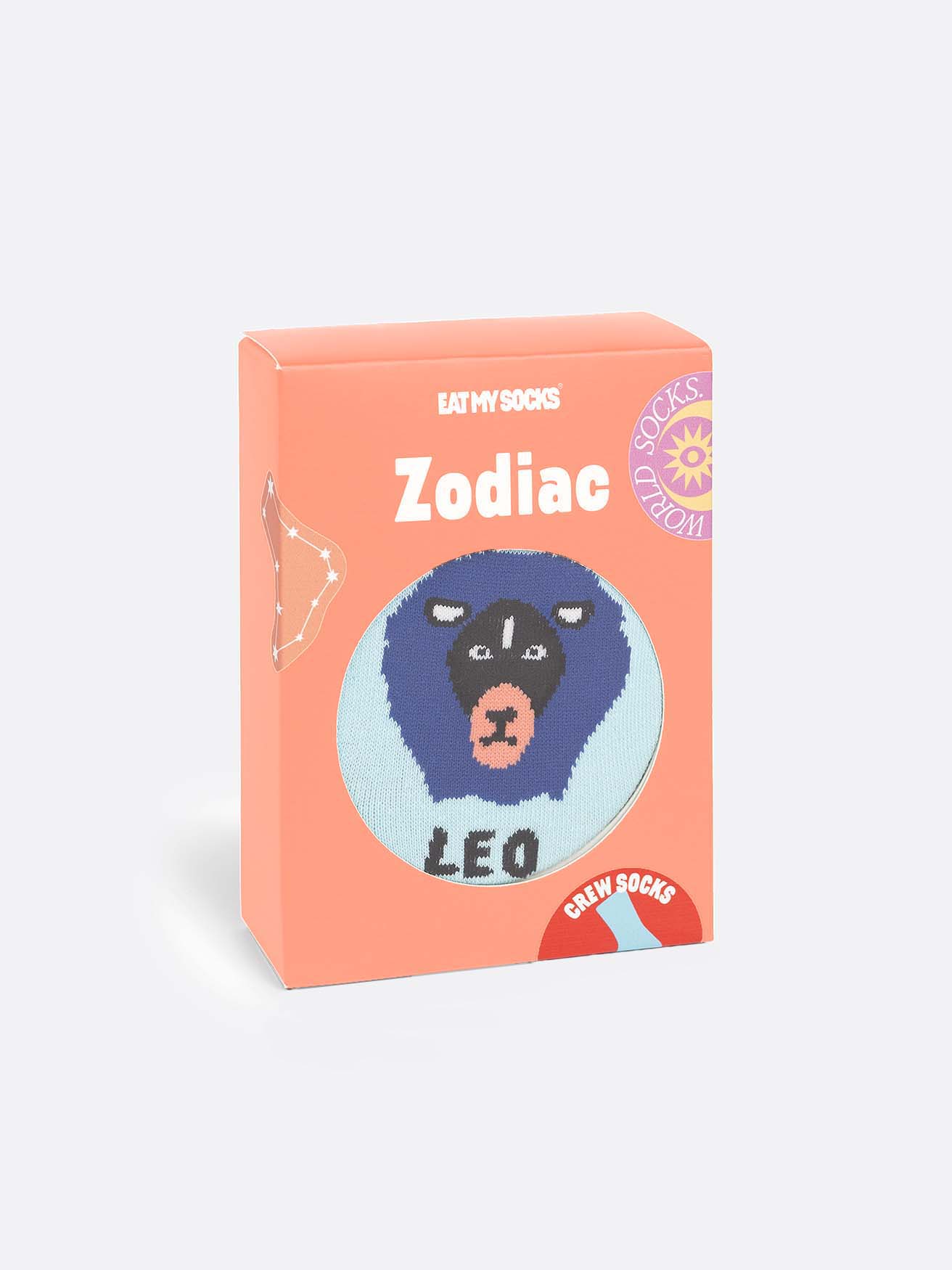 Socks - "zodiac Leo&quot