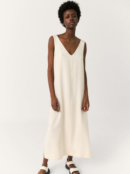 Ecoalf Cau Oversize Cannoliwhite Dress