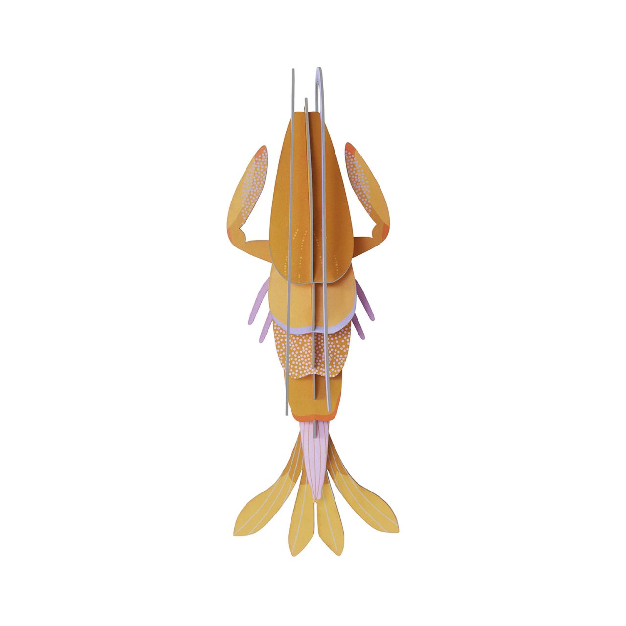 Studio Roof Paper Sea Animal – Amber Langoustine – Large