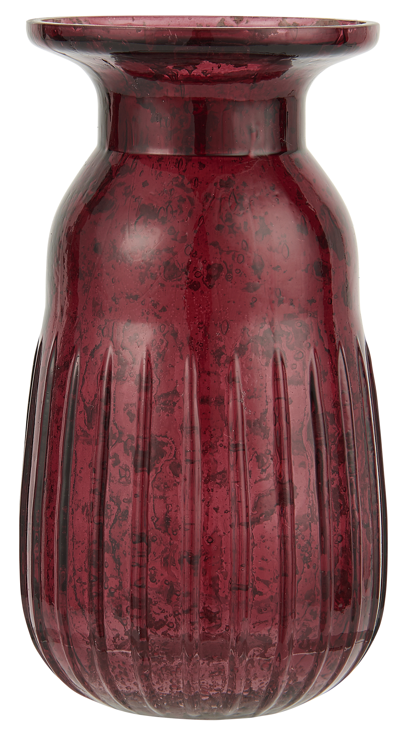Ib Laursen Ridged Glass Hyacinth Vase